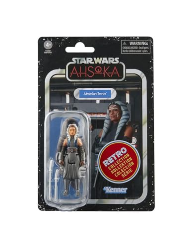 STAR WARS Retro Collection Ahsoka Tano, Ahsoka 9,5 cm große Sammel-Actionfiguren, ab 4 Jahren von Star Wars