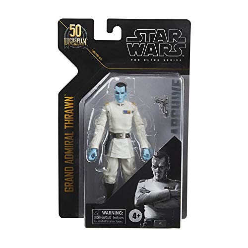 Star Wars The Black Series Archive Grand Admiral Thrawn Spielzeug, 15 cm große Rebels Sammelfigur, Spielzeug für Kinder ab 4 Jahren von Star Wars