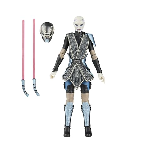 Star Wars The Black Series Asajj Ventress (Kopfgeldjägerin), The Clone Wars Action-Figur zum Sammeln (15 cm) von Star Wars