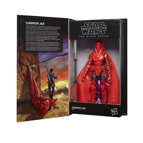 Star Wars The Black Series Carnor Jax 15,2 cm große Lucasfilm Crimson Empire Figur, Spielzeug für Kinder ab 4 Jahren von Star Wars