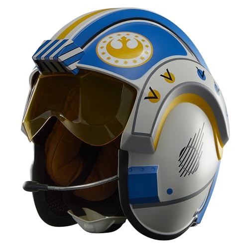 Star Wars The Black Series Carson Teva elektronischer Premium Helm mit weiterentwickelten LED- und Soundeffekten, ab 14 Jahren von Star Wars