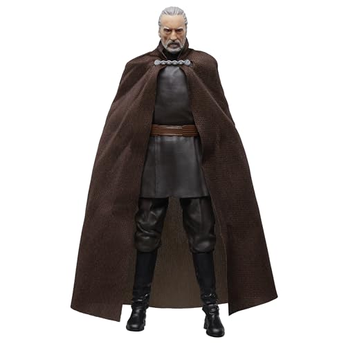 Star Wars The Black Series Count Dooku, Star Wars: Die Rache der Sith 20-jähriges Jubiläum Action-Figur zum Sammeln (15 cm) von Star Wars