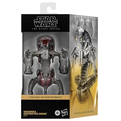 Star Wars The Black Series Droideka Zerstörerdroide, Action-Figur zu Star Wars: Die dunkle Bedrohung, 15 cm von Hasbro Star Wars