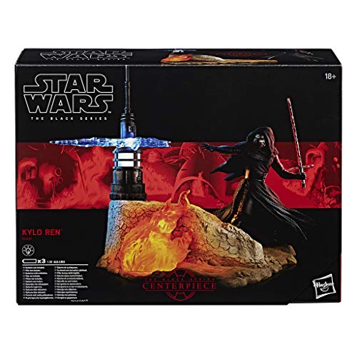 Star Wars The Black Series - Episode 8 Kylo-Ren Diorama Set, 6 Zoll Spielfigur mit Deko-Szene Star Wars The Black Series - Episode 8 Kylo-Ren Diorama Set, 6 Zoll Spielfigur mit Deko-Szene von Star Wars