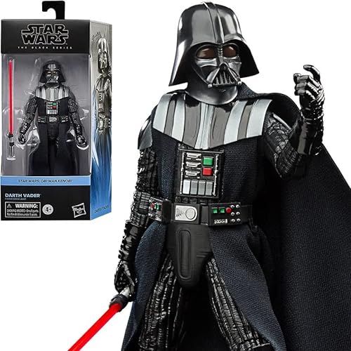 Star Wars The Black Series – F4359 – Figur mit Gelenken, 15 cm – Darth Vader/Darth Vader – aus der Serie Disney + Obi-Wan Kenobi von Star Wars
