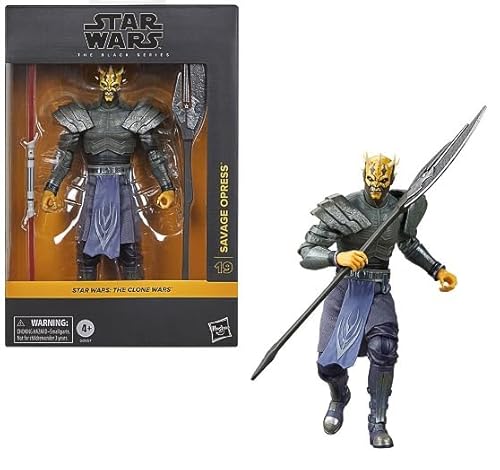 Star Wars The Black Series – HSG0657 – Figur mit Gelenken, 15 cm – Savage Opress Star Wars The Black Series – HSG0657 – Figur mit Gelenken, 15 cm – Savage Opress von Star Wars