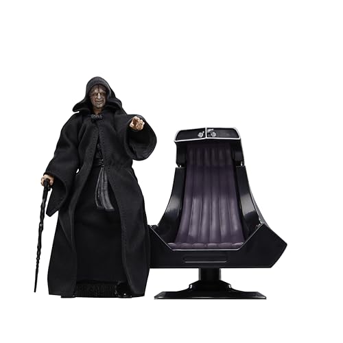 Star Wars The Black Series Imperator Palpatine & Thron Rückkehr der Jedi-Ritter Action-Figur zum Sammeln, Skala 15 cm Star Wars The Black Series Imperator Palpatine & Thron Rückkehr der Jedi-Ritter Action-Figur zum Sammeln, Skala 15 cm von Star Wars