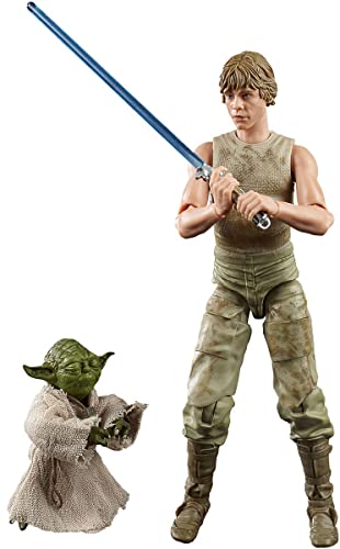 Star Wars The Black Series Luke Skywalker und Yoda 15 cm große Imperium schlägt zurück 40-jähriges Jubiläum Figuren von Star Wars