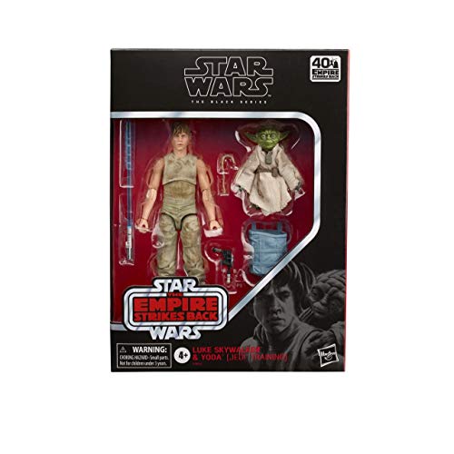 Star Wars The Black Series Luke Skywalker und Yoda 15 cm große Imperium schlägt zurück 40-jähriges Jubiläum Figuren von Star Wars