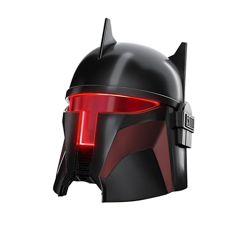 Star Wars The Black Series Moff Gideon elektronischer Premium Helm mit Lichteffekten, Rollenspielartikel für Erwachsene von Star Wars