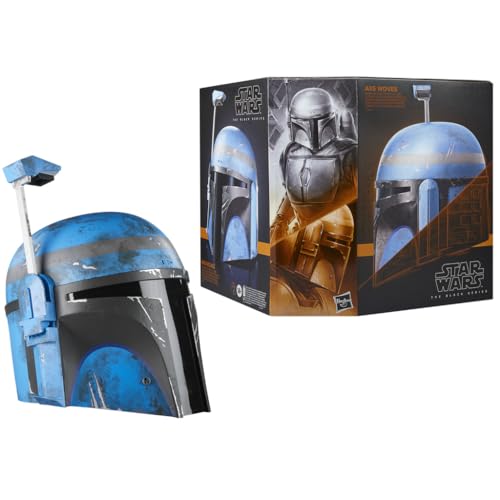 Star Wars The Black Series elektronischer Axe Woves Premium Helm, Rollenspielartikel zu Star Wars: The Mandalorian von Star Wars