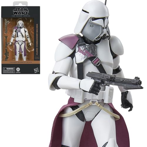 Star Wars The Black Series: Revenge of The Sith – HSG0883 – Figur mit Gelenken, 15 cm – Clone Commander Bacara Star Wars The Black Series: Revenge of The Sith – HSG0883 – Figur mit Gelenken, 15 cm – Clone Commander Bacara von Star Wars