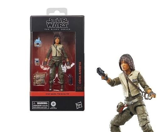 Star Wars The Black Series: The Acolyte – HSF9992 – Figur mit Gelenken, 15 cm, Aniseya Star Wars The Black Series: The Acolyte – HSF9992 – Figur mit Gelenken, 15 cm, Aniseya von Star Wars