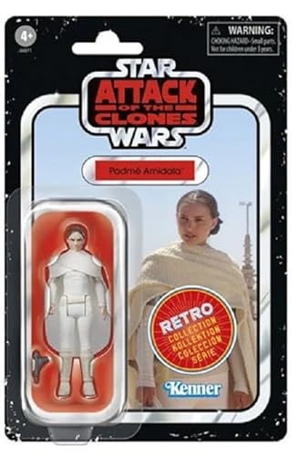 Star Wars The Retro Collection – Angriff der Klonen – Figur mit Gelenken, 10 cm – Padmé Amidala Star Wars The Retro Collection – Angriff der Klonen – Figur mit Gelenken, 10 cm – Padmé Amidala von Star Wars