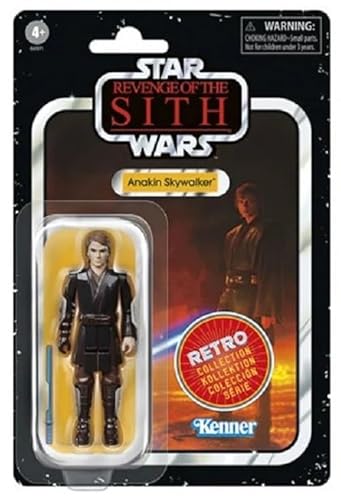 Star Wars The Retro Collection – Revenge of The Sith – Figur mit Gelenken, 10 cm – Anakin Skywalker Star Wars The Retro Collection – Revenge of The Sith – Figur mit Gelenken, 10 cm – Anakin Skywalker von Star Wars