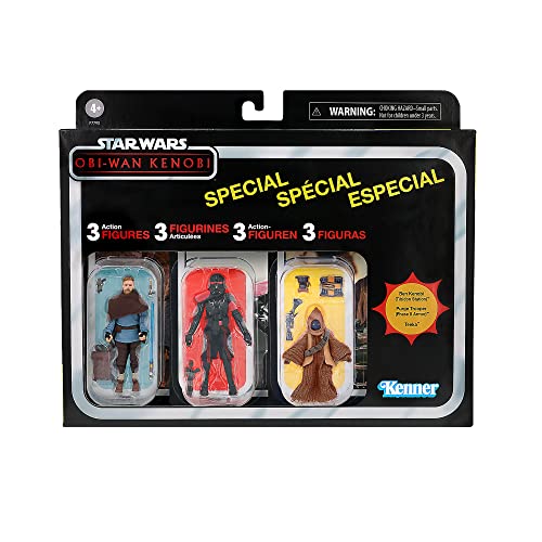 Star Wars The Vintage Collection Obi-Wan Kenobi Multipack 9,5 cm große Action-Figuren, für Kinder ab 4 Jahren Star Wars The Vintage Collection Obi-Wan Kenobi Multipack 9,5 cm große Action-Figuren, für Kinder ab 4 Jahren von Star Wars