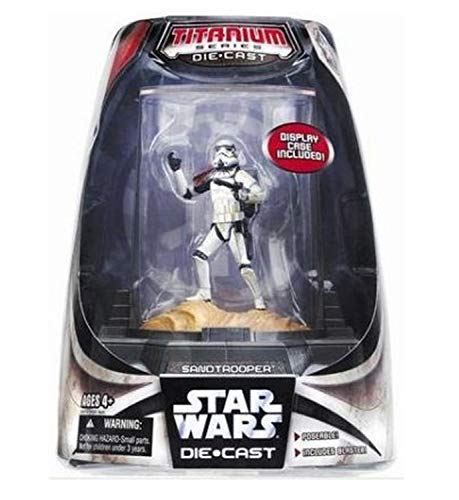 Star Wars Titanium Series Painted Figure - Sandtrooper with Display Case von Star Wars