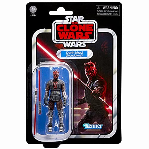 Star Wars Vintage Collection 9,5 cm Basic Figur VC201 Clone Wars Darth Mall (Mandalore Version) / Star Wars 2021 THE VINTAGE COLLECTION 9,5 cm Basic Figure DARTH MAUL (Mandalore) Movie SW Star Wars von Star Wars