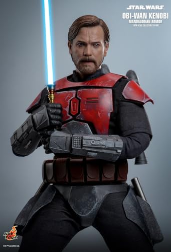 Star Wars: The Clone Wars™ Obi-Wan Kenobi™ (Mandalorian™ Armor) Sammelfigur im Maßstab 1:6 von Star Wars