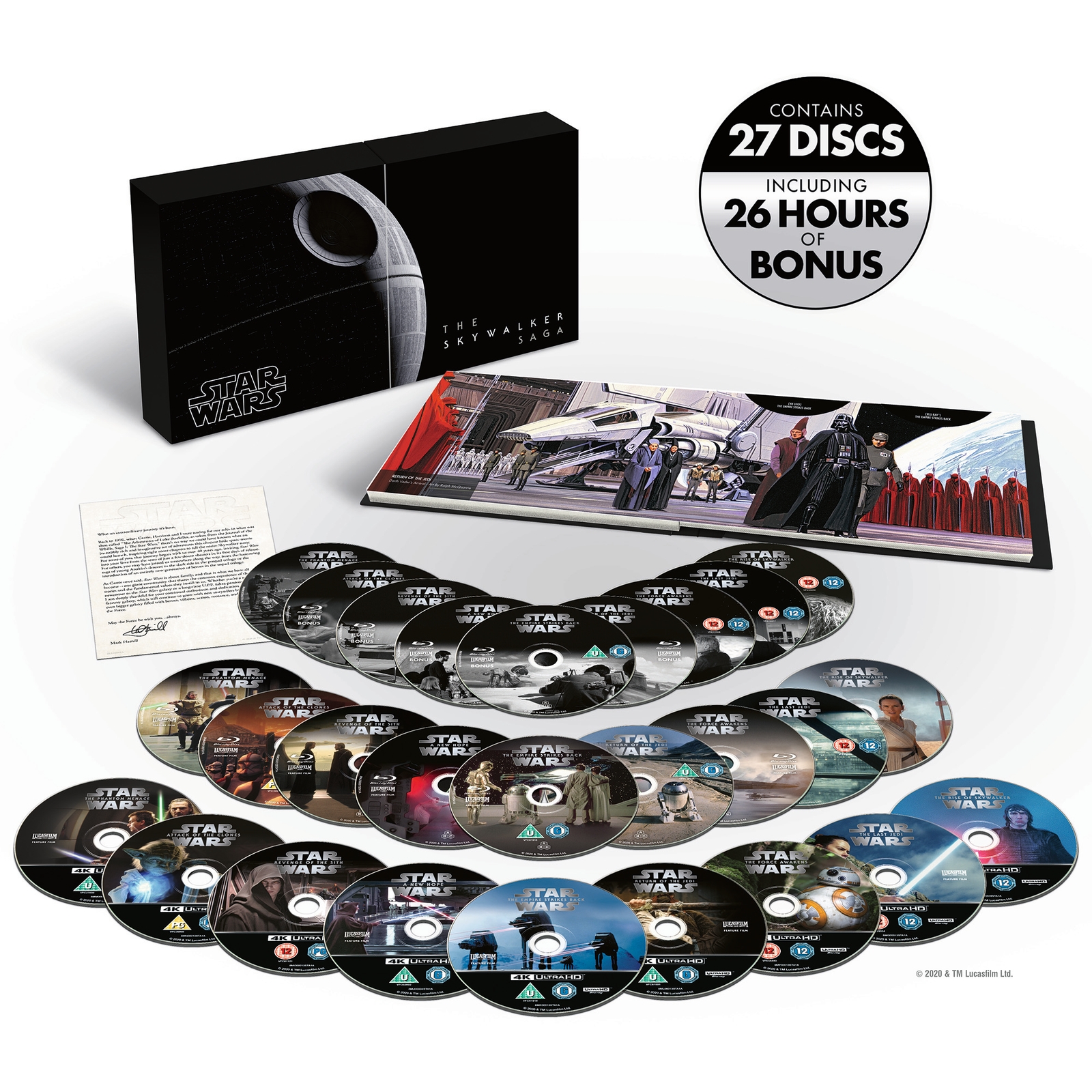 Star Wars: The Skywalker Saga - Complete Box Set 4K Ultra HD & Blu-ray von Star Wars