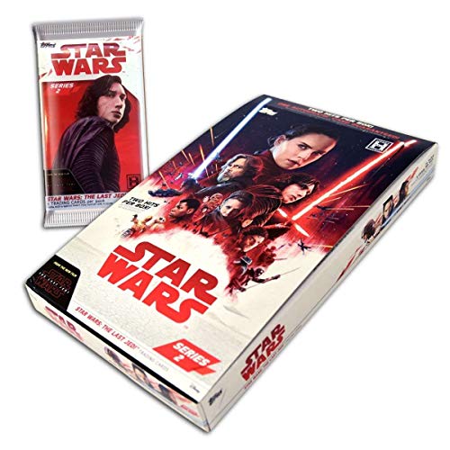 TOPPS 2018 Star Wars The Last Jedi (Episode 8) Series 2 Hobby Trading Card Box von Star Wars