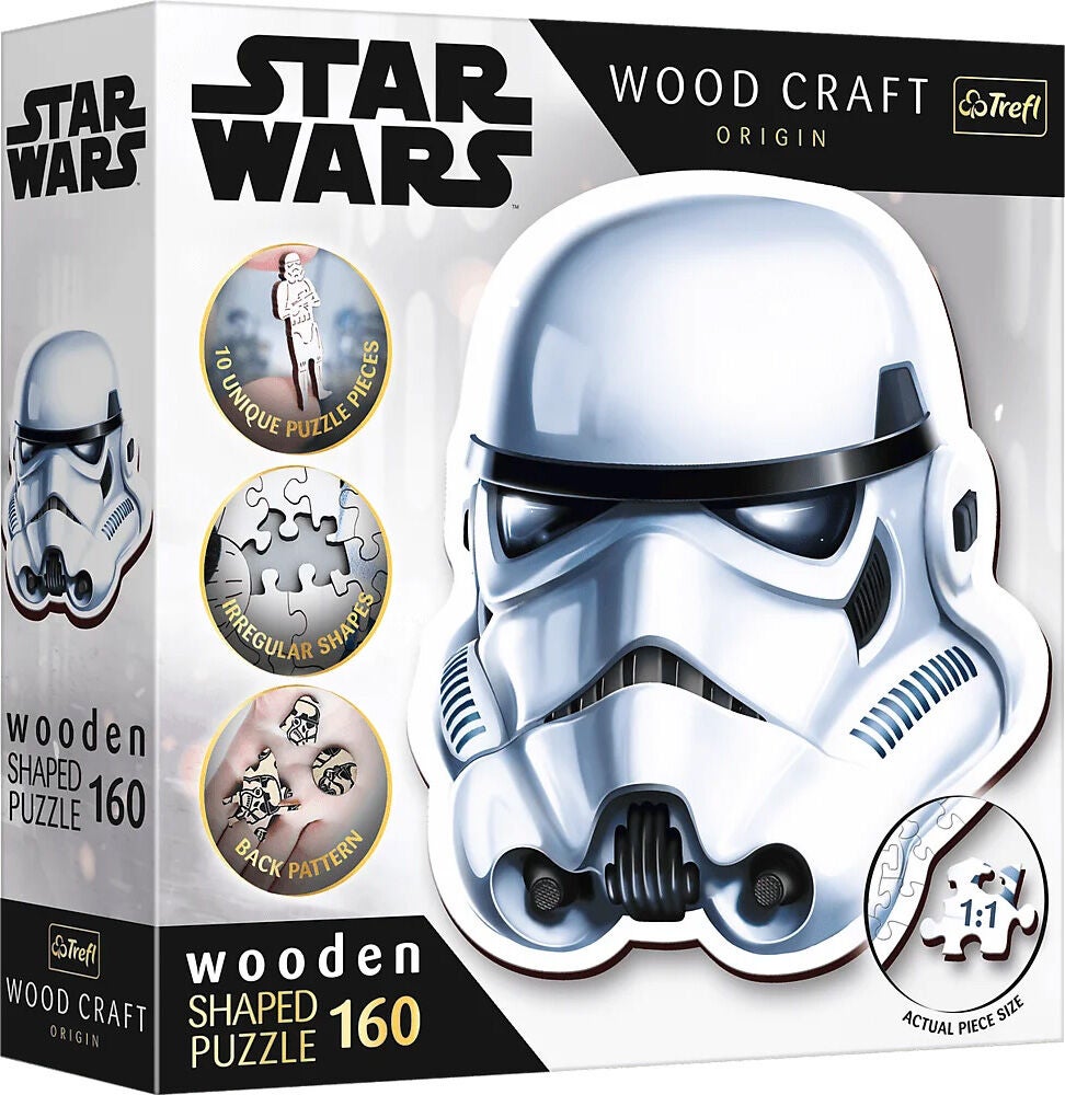 Trefl Wood Craft Origin Star Wars Puzzle Stormtrooper Helmet 160 Teile Trefl Wood Craft Origin Star Wars Puzzle Stormtrooper Helmet 160 Teile von Star Wars