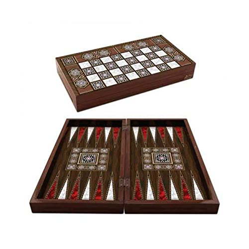 Star 1021569 antik Backgammon, Tavla aus Holz von Star