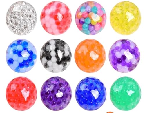 Staranry 8 Stück Stressbälle für Kinder Erwachsene, Antistressball mit Wasserperlen, Squishy Quetschball Squeeze Bälle, Anti Stress Spielzeug Bälle, Stressball für Gegen Angst Staranry 8 Stück Stressbälle für Kinder Erwachsene, Antistressball mit Wasserperlen, Squishy Quetschball Squeeze Bälle, Anti Stress Spielzeug Bälle, Stressball für Gegen Angst von Staranry