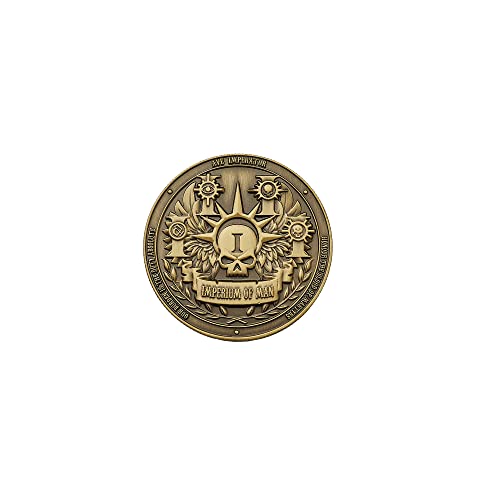 Starforged Kompatibel mit Warhammer 40k Collectible Coin: Imperium of Man 1 PC Starforged Kompatibel mit Warhammer 40k Collectible Coin: Imperium of Man 1 PC von Starforged