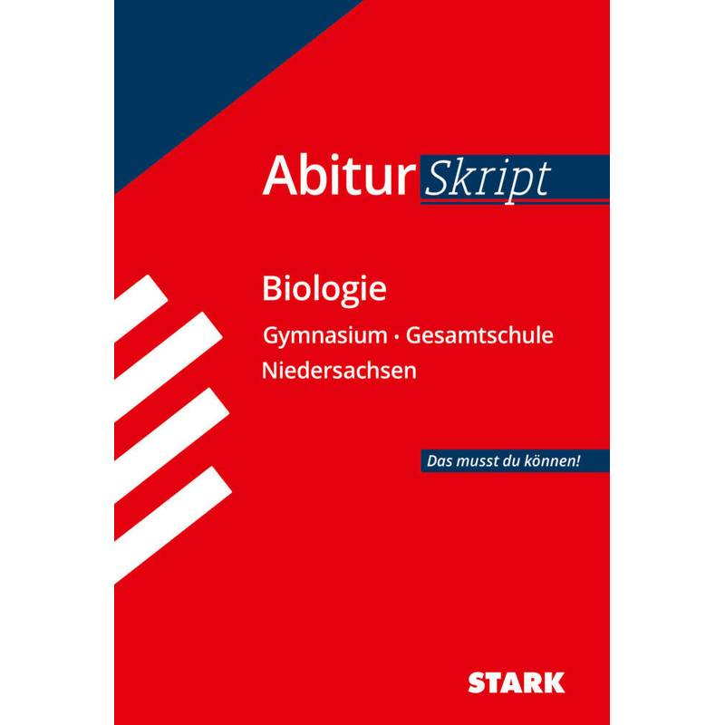 Skripte / Abi - Auf einen Blick! / AbiturSkript Biologie, Gymnasium/Gesamtschule Niedersachsen von Stark Verlag