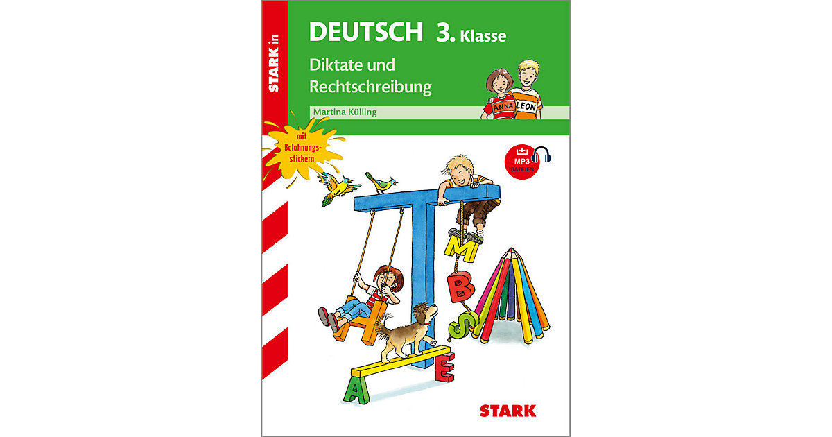 Buch - Diktate und Rechtschreibung, 3. Klasse, m. MP3-CD Buch - Diktate und Rechtschreibung, 3. Klasse, m. MP3-CD von Stark Verlag