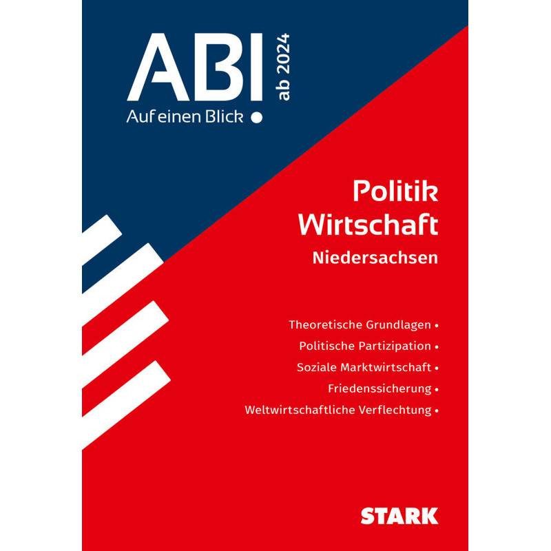 STARK Abi - auf einen Blick! Politik-Wirtschaft Niedersachsen ab 2024 von Stark Verlag