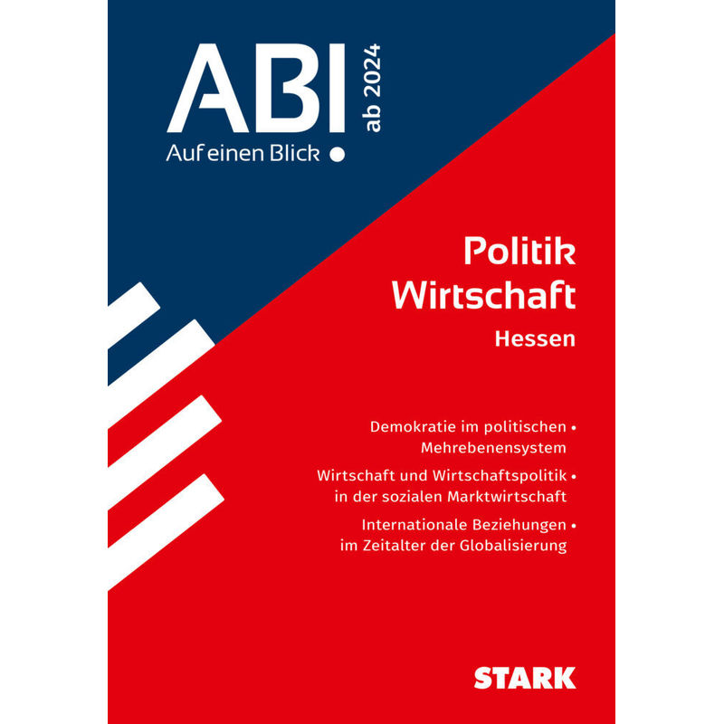 STARK Abi - auf einen Blick! Politik und Wirtschaft Hessen 2024 von Stark Verlag
