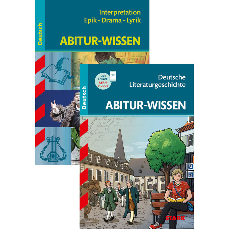 STARK Abitur-Wissen Deutsch - Literaturgeschichte + Interpretationen Epik, Drama, Lyrik von Stark