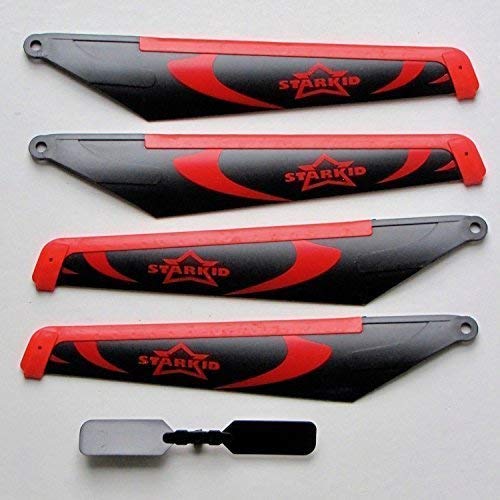 Starkid Ersatzteil Rotorblätter Heckrotorblatt RC Soft Blade 68123 68615 990135 von Star Kid