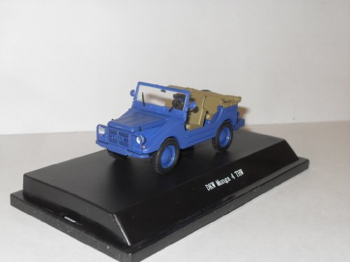 DKW Munga 4 THW Open Blue 1:43 Model 50983 von Starline