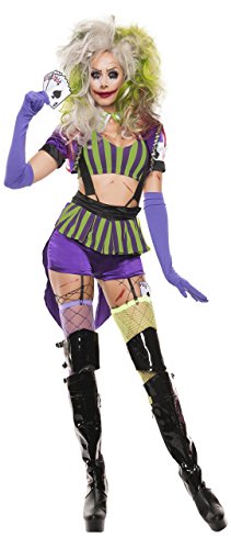 Starline Damen Mad Gambler Kostüm, Violett/Grün, Large von Starline