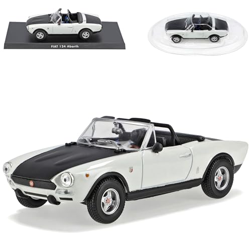 Starline FIAT 124 Abarth Cabrio Schwarz Weiss 1/43 Modellauto Modell Auto Starline FIAT 124 Abarth Cabrio Schwarz Weiss 1/43 Modellauto Modell Auto von Starline