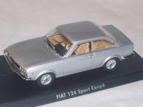 Starline FIAT 124 Sport Coupe Silber 1/43 Modellauto Modell Auto von Starline