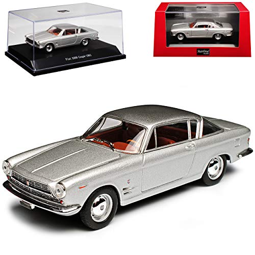 Starline FIAT 2300 Coupe Silber Grau 1961-1968 1/43 Modell Auto Starline FIAT 2300 Coupe Silber Grau 1961-1968 1/43 Modell Auto von Starline