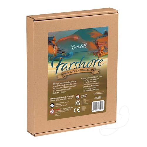 Everdell Farshore Essentials Edition Upgrade Pack | Deluxe Resource Tokens & Solo Variant Erweiterung, kompatibel mit Farshore-Brettspiel von Starling Games