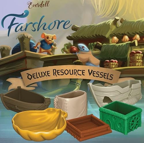 Starling Games Everdell Farshore Deluxe Resource Vessels von Starling Games