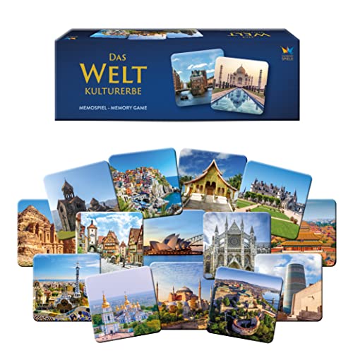 Starnberger Spiele - Weltkulturerbe Memospiel - Kartenspiel für Erwachsene und Kinder ab 6 Jahren - Geschenk für Reise- und Kulturliebhaber von Starnberger Spiele