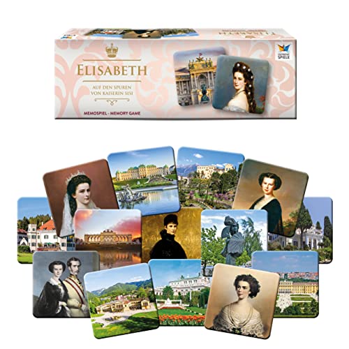 Starnberger Spiele - Kaiserin Elisabeth - Memospiel - Kartenspiel für Erwachsene und Kinder ab 6 Jahren - Geschenk für Sisi-Fans von Starnberger Spiele