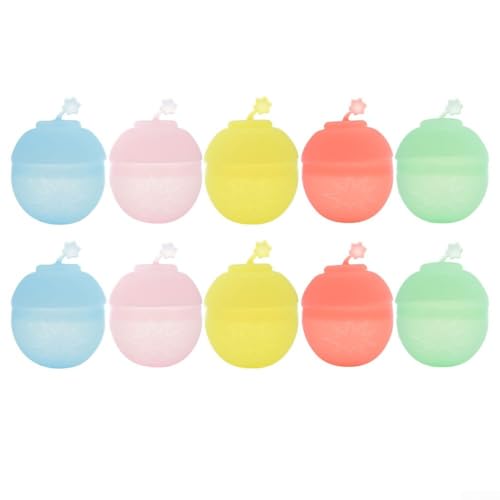 Wasserballons für Kinder, 10 wiederverwendbare Silikonkugeln für Pools, Strände oder Hinterhofpartys Wasserballons für Kinder, 10 wiederverwendbare Silikonkugeln für Pools, Strände oder Hinterhofpartys von Startbuymore