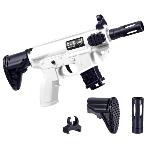 Wasserpistole Kinder, Cyberpunk-Stil Kühles Wasserpistole Klein, Weltraum-Design Mini Wasserpistole Pool Strandspielzeug Wasserpistole Kinder ab 3 4 Jahre, Auslaufsicherer Wasserspritzpistole von Starvortex