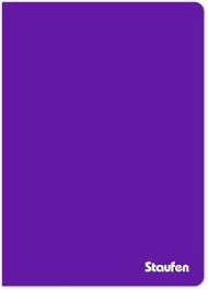 Staufen Ringbuch PP A4 94765 2Ring 17mm Opak violett von Staufen