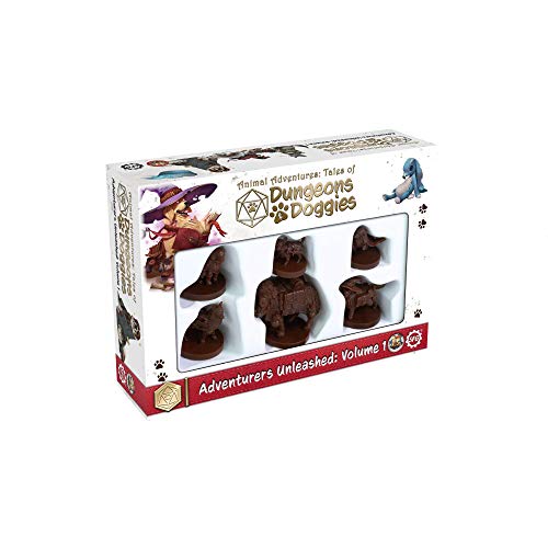 Steamforged Games, Dungeons & Doggies Adventurers Unleashed: Volume 1, Accessory, Ages 3+, 2-4 Players von Dungeons and Doggies
