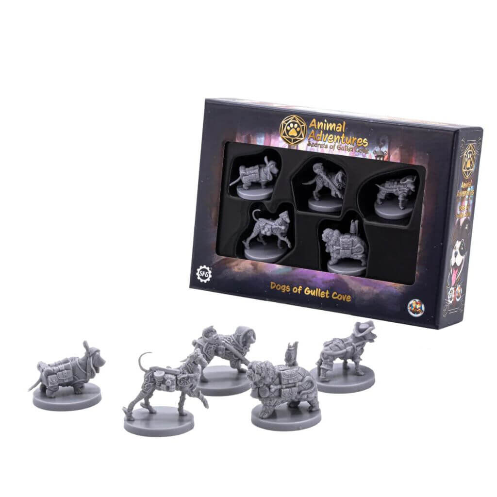 'Animal Adventures: Dogs of Gullet Cove' von Steamforged Games