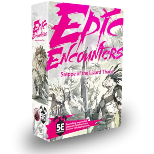 Steamforged Games: Epic Encounters - Steppe of The Lizard Thane - Brettspiel - Fantasy - Ab 2 Jahren - Ab 14 Jahren von Steamforged Games
